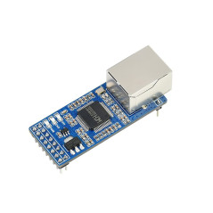 2-CH UART to Ethernet Converter Module, Bi-Direction Serial Port Transparent Transmission Between UART TTL and RJ45,802.3-Compli