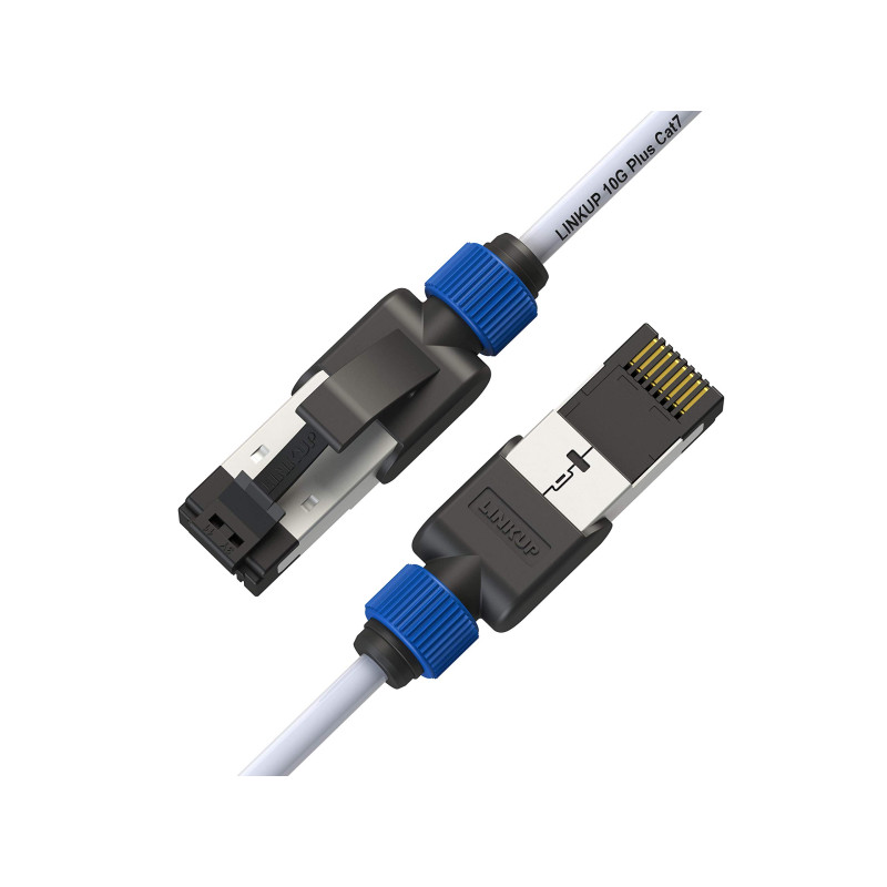 LINKUP - Certifié Versiv┃Câble Ethernet Cat7-300cm (1 Seul) 10G Câbles Patch RJ45 S/FTP Double Blindage┃Pour Routeur Panneau Com LINKUP - Certifié Versiv┃Câble Ethernet Cat7-300cm (1 Seul) 10G Câbles Patch RJ45 S/FTP Double Blindage┃Pour Routeur Panneau Com