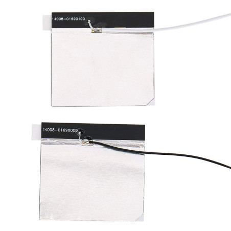 2 Pièces Antenne Réceptrice de Signal, Antenne Intégrée NGFF/M.2 WiFi 2.4/5G avec Antenne DIY Port pour 7265/31607625/3160625