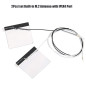 2 Pièces Antenne Réceptrice de Signal, Antenne Intégrée NGFF/M.2 WiFi 2.4/5G avec Antenne DIY Port pour 7265/31607625/3160625