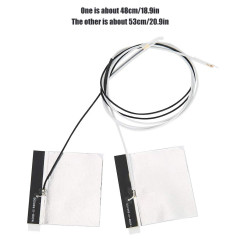 2 Pièces Antenne Réceptrice de Signal, Antenne Intégrée NGFF/M.2 WiFi 2.4/5G avec Antenne DIY Port pour 7265/31607625/3160625
