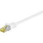 goobay RJ-45 CAT7 0.5m câble de réseau Blanc 0,5 m S/FTP (S-STP) goobay RJ-45 CAT7 0.5m câble de réseau Blanc 0,5 m S/FTP (S-STP)