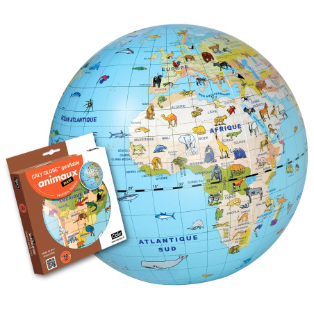 Caly globe MAXI (Animaux, Français)