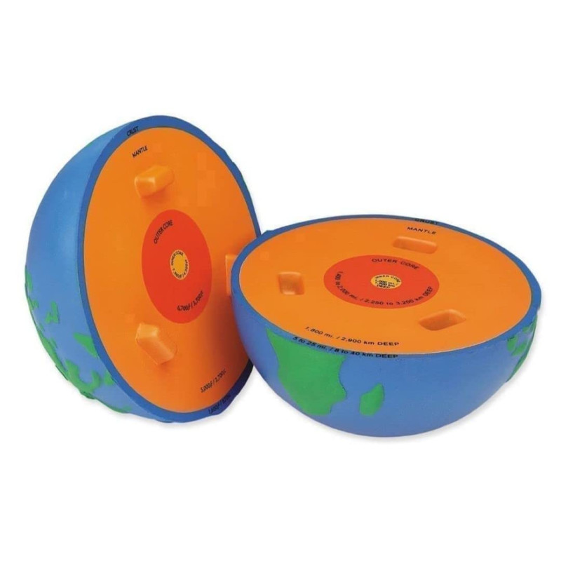 Learning Resources Modèle de la Terre en Coupe en Mousse Learning Resources Modèle de la Terre en Coupe en Mousse