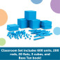 Learning Resources Kit pour la Classe de Base 10 en Plastique rainuré