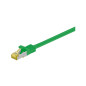 Goobay 91631 RJ45 Câble de Liaison, S/FTP (PiMF), avec CAT 7 Câble en Vrac, Vert, 7.5m Longueur Goobay 91631 RJ45 Câble de Liaison, S/FTP (PiMF), avec CAT 7 Câble en Vrac, Vert, 7.5m Longueur