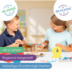 WISSNER AKTIV lernen 080150.000 Boîte de Maths pour la 1ère Classe de l'école Primaire -Début de l'école, Cartable, rentrée Scol