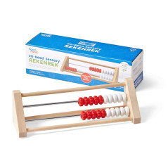 Learning Ressources Boulier sensoriel de 20 Billes de, boulier sensoriel en Bois pour activités mathématiques pour Enfants, Reco