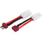 2Pcs / Set T Prise Femelle/Mâle à Mâle/Femelle Compatible avec Adaptateur Câble 14 AWG Fil RC Accessoire 2Pcs / Set T Prise Femelle/Mâle à Mâle/Femelle Compatible avec Adaptateur Câble 14 AWG Fil RC Accessoire