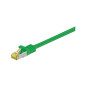 Goobay 91631 RJ45 Câble de Liaison, S/FTP (PiMF), avec CAT 7 Câble en Vrac, Vert, 7.5m Longueur Goobay 91631 RJ45 Câble de Liaison, S/FTP (PiMF), avec CAT 7 Câble en Vrac, Vert, 7.5m Longueur