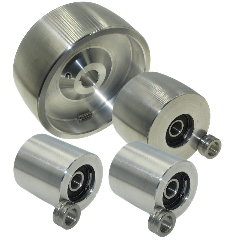 (AL5-19) CNC usiné Roue de Courroie Meuleuse pour Couteaux Meuleuses 130 mm Entraînement 19 mm Tige 75 mm Rail 50 mm… (AL5-19) CNC usiné Roue de Courroie Meuleuse pour Couteaux Meuleuses 130 mm Entraînement 19 mm Tige 75 mm Rail 50 mm…