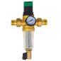 Réducteur de Pression de l'eau avec Manomètre et Compteur Régulateur 3/4 avec Filtre à Tamis Van