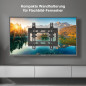 TechniSat TECHNIMOUNT ISI - Support Mural Compact pour téléviseur à écran Plat (Charge maximale de 20 kg, Inclinaison de l'écran TechniSat TECHNIMOUNT ISI - Support Mural Compact pour téléviseur à écran Plat (Charge maximale de 20 kg, Inclinaison de l'écran