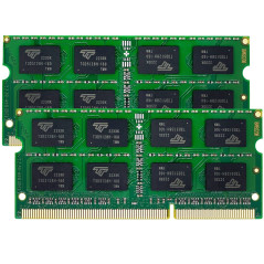 Timetec Hynix IC 16GB Kit (2x8GB) DDR3L 1600MHz PC3-12800 Unbuffered Non-ECC 1.35V CL11 2Rx8 Dual Rank 204 Pin SODIMM Ordinateur