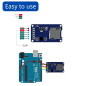 ANGEEK 5 pièces Micro SD SPI Reader Module Mémoire TF Carte Shield Module Compatible avec Arduino ANGEEK 5 pièces Micro SD SPI Reader Module Mémoire TF Carte Shield Module Compatible avec Arduino