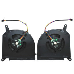 JISHIYUFS Nouveau CPU+GPU Ventilateur de Refroidissement pour Gigabyte Aorus 15P 15G 17G KB SB WB XB YB YC KC XC RX5G RX7G AERO