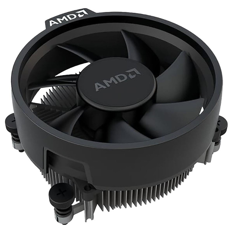 AMD Wraith Stealth Socket AM4 Refroidisseur de processeur à 4 broches avec dissipateur thermique en aluminium et ventilateur de AMD Wraith Stealth Socket AM4 Refroidisseur de processeur à 4 broches avec dissipateur thermique en aluminium et ventilateur de