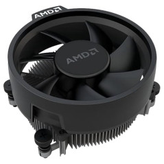 AMD Wraith Stealth Socket AM4 Refroidisseur de processeur à 4 broches avec dissipateur thermique en aluminium et ventilateur de