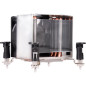 SilverStone SST-AR09-115XP - Argon Ventilateur de processeur 3 Caloducs en contact direct, 60mm PWM, Intel SilverStone SST-AR09-115XP - Argon Ventilateur de processeur 3 Caloducs en contact direct, 60mm PWM, Intel