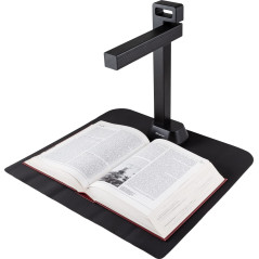 IRIScan Desk Scanner de Documents a3 - v6pro: éditeur PDF Gratuit, Scanner de Livre, IA aplatissement-numérisation Auto- Effacem