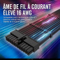 EZDIY-Fab Sleeved Cable - Rallonge de câble pour l'alimentation avec Manchon Extra-Large 24 Broches 8 Broches 6 pin 4+4 Broches EZDIY-Fab Sleeved Cable - Rallonge de câble pour l'alimentation avec Manchon Extra-Large 24 Broches 8 Broches 6 pin 4+4 Broches