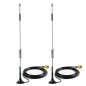 Bingfu Antenne 4G LTE Intérieur Mimo SMA Mâle 7dBi Base Magnétique pour Orange,SFR,Bouygues Telecom,Free Mobile 4G LTE Routeur P Bingfu Antenne 4G LTE Intérieur Mimo SMA Mâle 7dBi Base Magnétique pour Orange,SFR,Bouygues Telecom,Free Mobile 4G LTE Routeur P