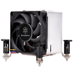 SilverStone SST-AR10-115XP - Argon Ventilateur de processeur 3 Caloducs en contact direct, 70mm PWM, Intel