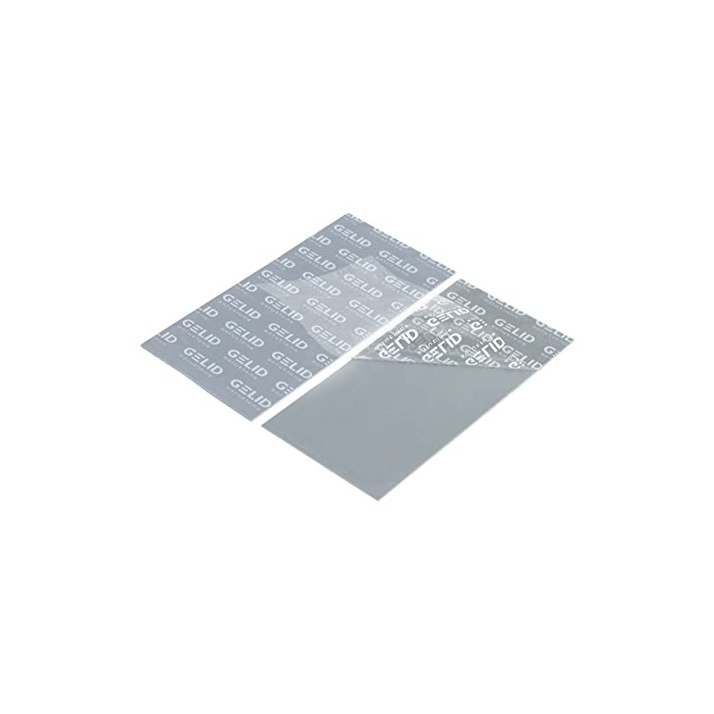 Gelid Solutions GP-Extreme 80x40x1.5mm (2pcs)-Pads Thermiques 12W-Excellente Conduction Thermique-Comble les Espaces Idéal Insta