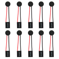 ICQUANZX PC Carte mère Interne Haut-Parleur Piezo BIOS Alarme Buzzer pour Arduino Computer Case DIY (Pack de 10)