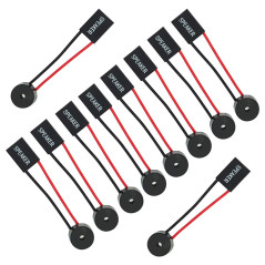 ICQUANZX PC Carte mère Interne Haut-Parleur Piezo BIOS Alarme Buzzer pour Arduino Computer Case DIY (Pack de 10)