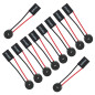 ICQUANZX PC Carte mère Interne Haut-Parleur Piezo BIOS Alarme Buzzer pour Arduino Computer Case DIY (Pack de 10) ICQUANZX PC Carte mère Interne Haut-Parleur Piezo BIOS Alarme Buzzer pour Arduino Computer Case DIY (Pack de 10)