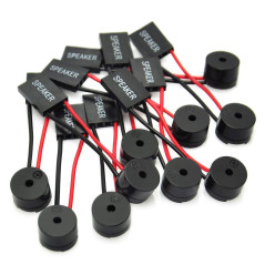 ICQUANZX PC Carte mère Interne Haut-Parleur Piezo BIOS Alarme Buzzer pour Arduino Computer Case DIY (Pack de 10)