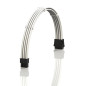 LINKUP - AVA 50cm 8-Broches (4+4) CPU ATX Carte Mère Alimentation PSU Câble d'Extension Tressé Manchon Personnalisé Mod PC avec LINKUP - AVA 50cm 8-Broches (4+4) CPU ATX Carte Mère Alimentation PSU Câble d'Extension Tressé Manchon Personnalisé Mod PC avec