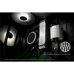 LINKUP - AVA 50cm 8-Broches (4+4) CPU ATX Carte Mère Alimentation PSU Câble d'Extension Tressé Manchon Personnalisé Mod PC avec 