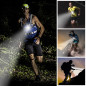 Suptig Running Light, 3 Modes de luminosité, Batterie Au Lithium Rechargeable Intégrée De 2600 mAh, A Une Lumière Rouge sur Le D Suptig Running Light, 3 Modes de luminosité, Batterie Au Lithium Rechargeable Intégrée De 2600 mAh, A Une Lumière Rouge sur Le D