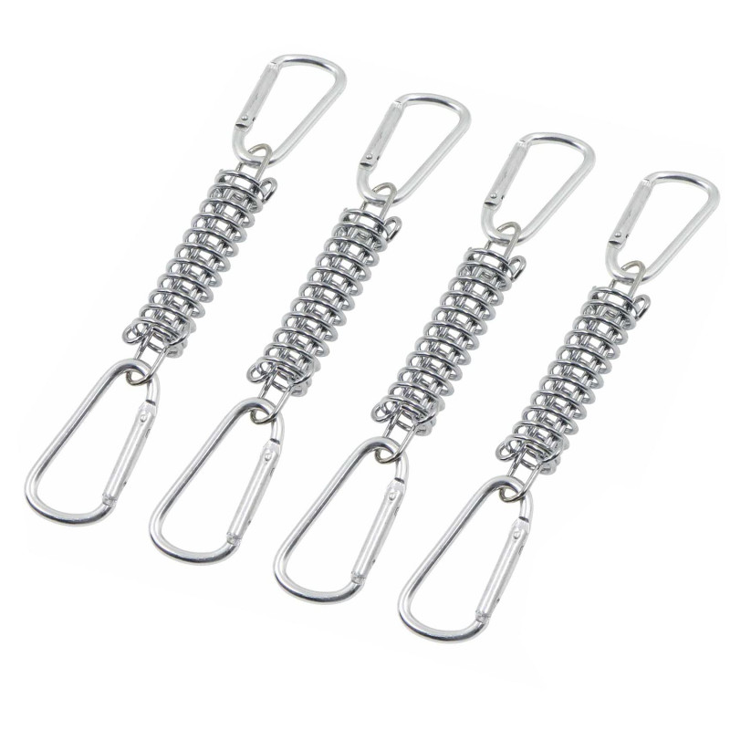 Boucle Ressort Tension Fixation Store - Voile D'ombrage Fixations Accessoires en Acier Inoxydable avec 4 Ressorts HéLicoïdaux 8 Boucle Ressort Tension Fixation Store - Voile D'ombrage Fixations Accessoires en Acier Inoxydable avec 4 Ressorts HéLicoïdaux 8