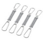 Boucle Ressort Tension Fixation Store - Voile D'ombrage Fixations Accessoires en Acier Inoxydable avec 4 Ressorts HéLicoïdaux 8 Boucle Ressort Tension Fixation Store - Voile D'ombrage Fixations Accessoires en Acier Inoxydable avec 4 Ressorts HéLicoïdaux 8