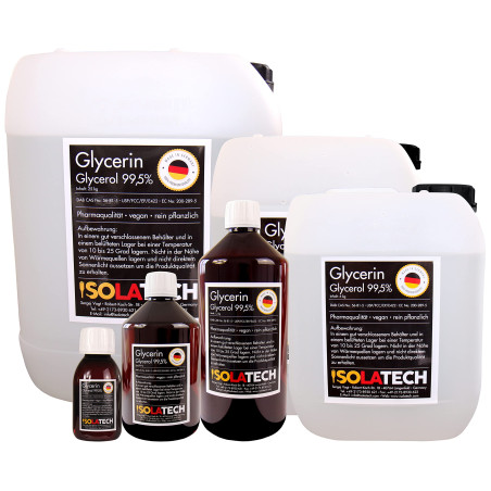 Glycérine 99,5% qualité pharmaceutique légume pur, végétalien, glycérine glycérol transparent boîte Bidon de 10L (contenu 12kg)