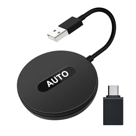 AWESAFE Android Auto sans Fil pour Les Voitures avec Connexion Android Auto Filaire : Transformez Le Filaire en sans Fil