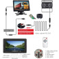 Kit Caméra de Recul BEYI 1080P HD – Écran LCD 7″ et Filaire Caméra Signal Stable en Temps réel, Vision Nocturne Étanche, pour Ca Kit Caméra de Recul BEYI 1080P HD – Écran LCD 7″ et Filaire Caméra Signal Stable en Temps réel, Vision Nocturne Étanche, pour Ca