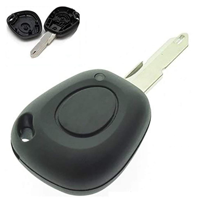 Clé Plip Compatible avec Renault Clio Laguna Megane Twingo Safrane 1 Bouton pour Pile CR2016 Coque @Pro-Plip Clé Plip Compatible avec Renault Clio Laguna Megane Twingo Safrane 1 Bouton pour Pile CR2016 Coque @Pro-Plip