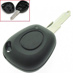 Clé Plip Compatible avec Renault Clio Laguna Megane Twingo Safrane 1 Bouton pour Pile CR2016 Coque @Pro-Plip