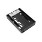 Icy Dock 2,5'' à 3,5'' Adaptateur de SSD, Boitiser de convertisseur Open air, Cadre de Montage pour Disques Durs 2,5" ou SSD SAT Icy Dock 2,5'' à 3,5'' Adaptateur de SSD, Boitiser de convertisseur Open air, Cadre de Montage pour Disques Durs 2,5" ou SSD SAT