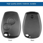 ShnminEU Lot de 2 Coques 2 Boutons sans Lame – Compatible Renault/Dacia (Clio 3, Twingo 2, Kangoo 2, Logan, Sandero, Duster, Lod ShnminEU Lot de 2 Coques 2 Boutons sans Lame – Compatible Renault/Dacia (Clio 3, Twingo 2, Kangoo 2, Logan, Sandero, Duster, Lod