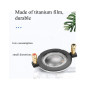 ASHATA Film de Haut-Parleur Audio 34,4 mm 8 Ohm, Super tweeters à Bobine vocale Film en Titane Plat avec bornier, Accessoire de ASHATA Film de Haut-Parleur Audio 34,4 mm 8 Ohm, Super tweeters à Bobine vocale Film en Titane Plat avec bornier, Accessoire de