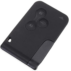 Pro-Plip Smartcard Carte cle Compatible pour Renault 3 Boutons Clio 3 Megane 2 Scenic 2 Koleos Logan Coque telecommande plip
