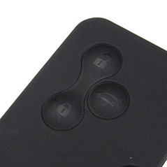 Pro-Plip Smartcard Carte cle Compatible pour Renault 3 Boutons Clio 3 Megane 2 Scenic 2 Koleos Logan Coque telecommande plip