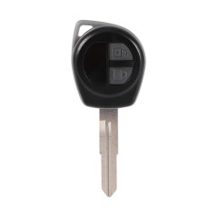 boitier clé bip Swift,Coque de clé à diance d'entrée sans clé, boîtier de clé à diance en plaique et en métal à 2 Boutons Replac