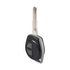 boitier clé bip Swift,Coque de clé à diance d'entrée sans clé, boîtier de clé à diance en plaique et en métal à 2 Boutons Replac