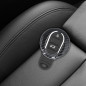 kwmobile Accessoire Clé de Voiture Compatible avec Mini Smart Key 3-Bouton - Coque de Protection en Plastique Rigide Carbone Noi kwmobile Accessoire Clé de Voiture Compatible avec Mini Smart Key 3-Bouton - Coque de Protection en Plastique Rigide Carbone Noi